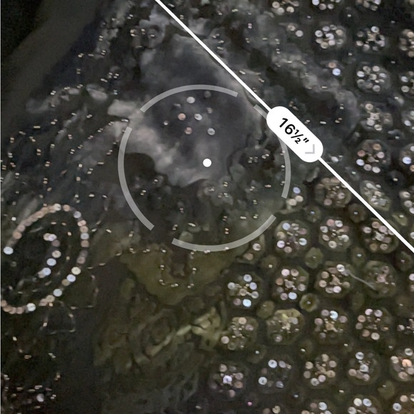 Sue Wong Velvet Burnout Beaded Dress 10 - Picture 6 of 11